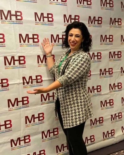 At Men Having Babies Conference